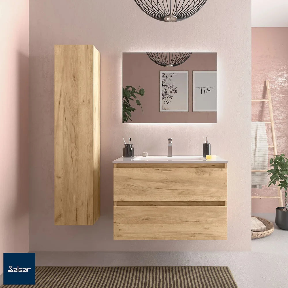 Mueble de Baño Suspendido con Lavabo Salgar Bequia - Vista 1