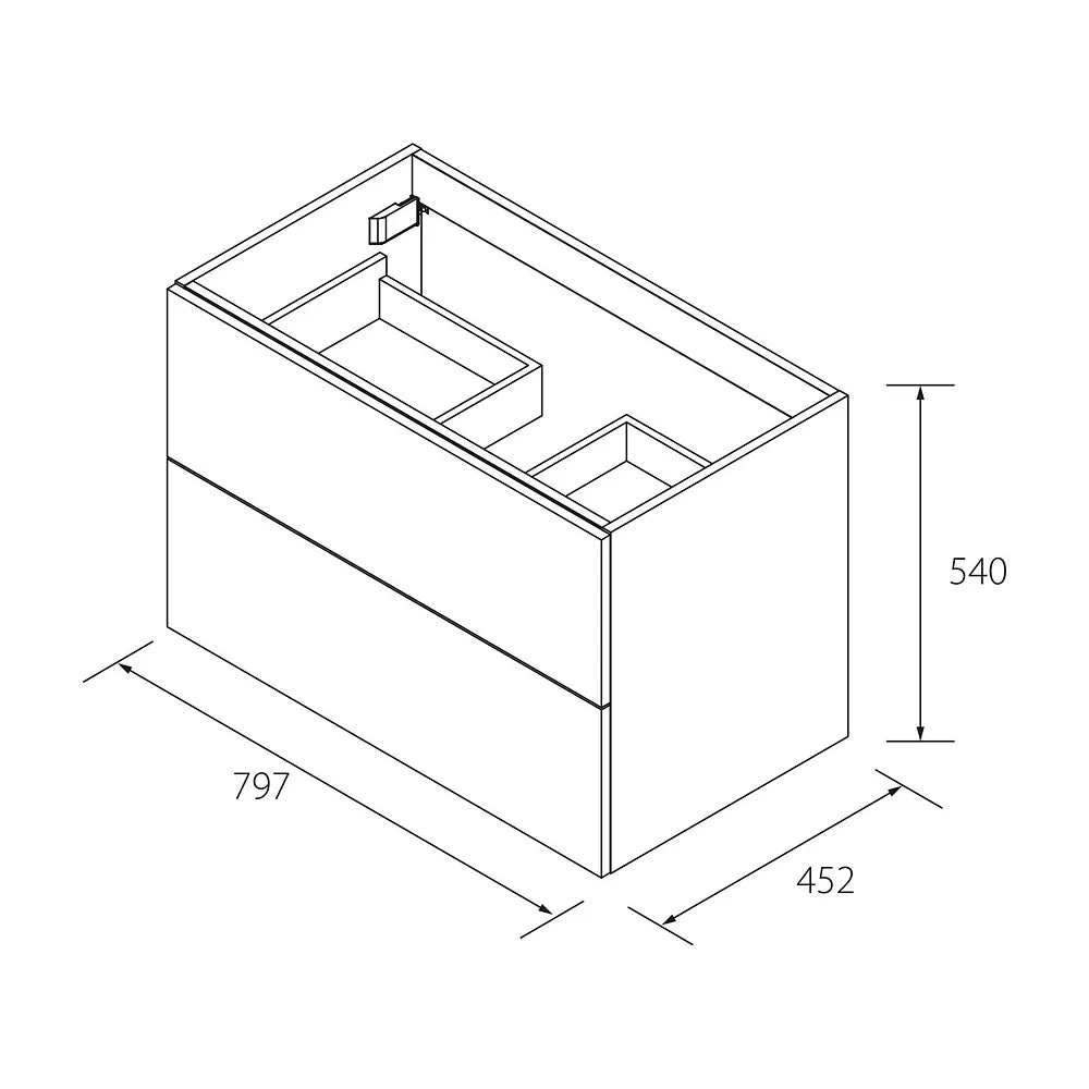 Mueble de Baño Suspendido con Lavabo Salgar - Vista 5