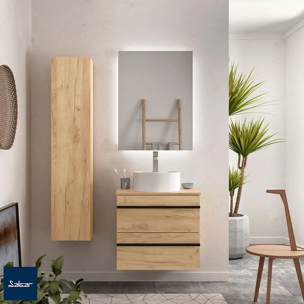 Mueble de Baño Suspendido con Lavabo Salgar - Vista 1