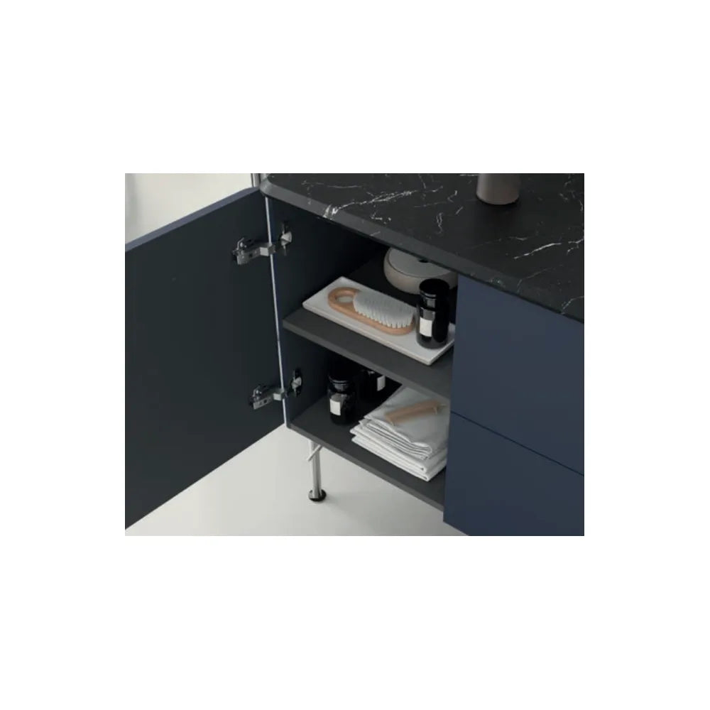 Mueble de Baño con Patas Lavabo sobre Encimera Salgar Uniiq 120 cm - Vista 3