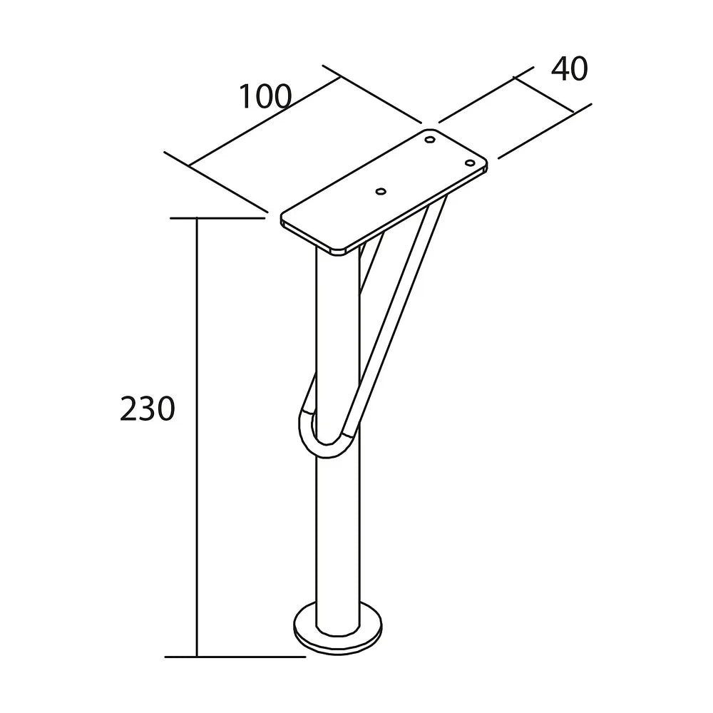Mueble de Baño con Patas Lavabo sobre Encimera Salgar Uniiq 120 cm - Vista 19