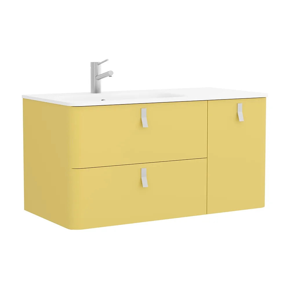 Mueble de Baño con Lavabo Salgar Uniiq 120 cm Amarillo Paja - Vista 1