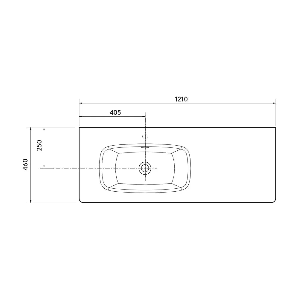 Mueble de Baño con Lavabo Salgar Uniiq 120 cm Amarillo Sol - Vista 11