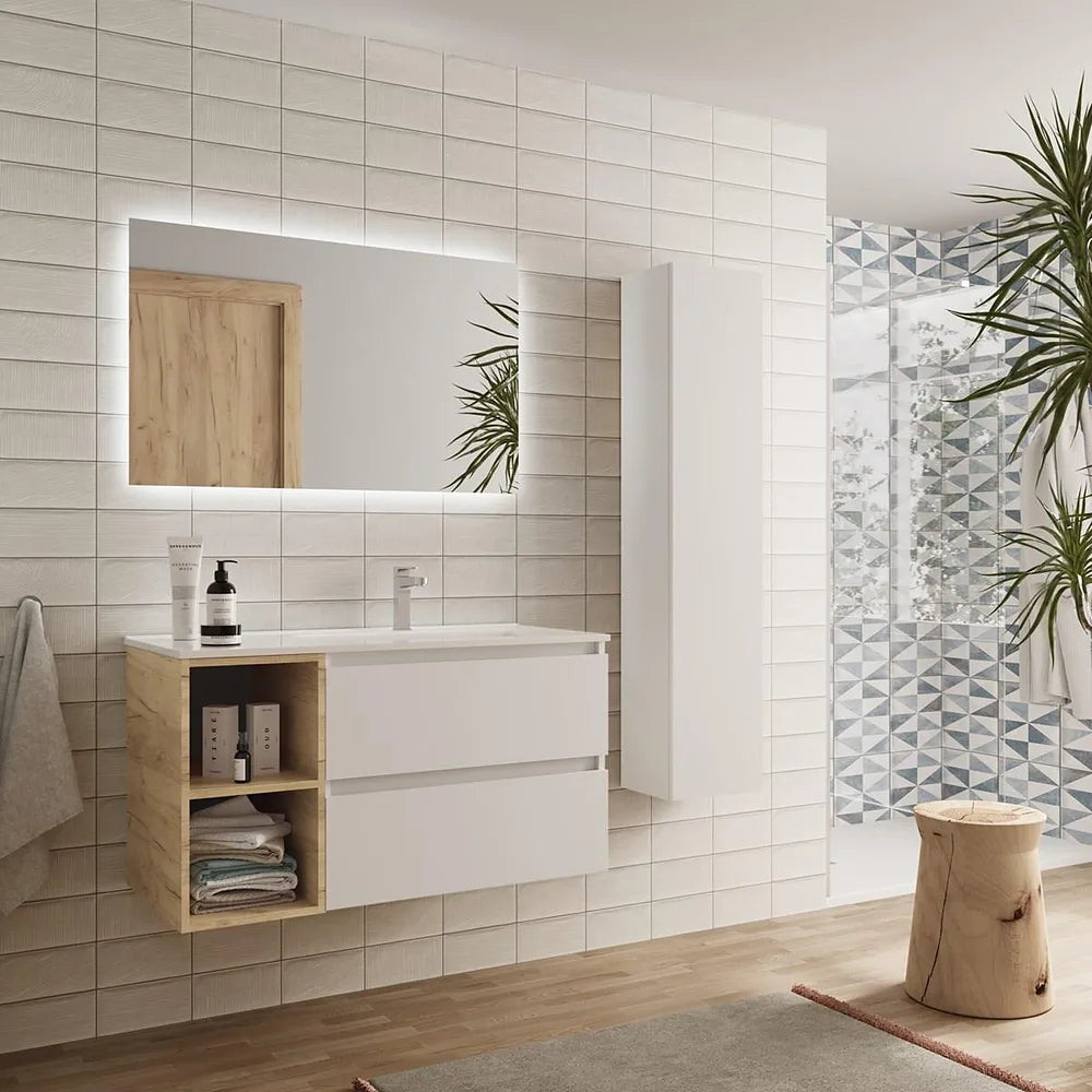 Mueble de Baño Salgar Bequia Blanco Mate - Vista 2