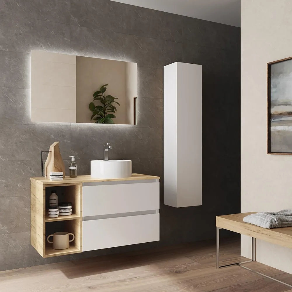 Mueble de Baño Salgar Bequia Blanco Mate - Vista 2