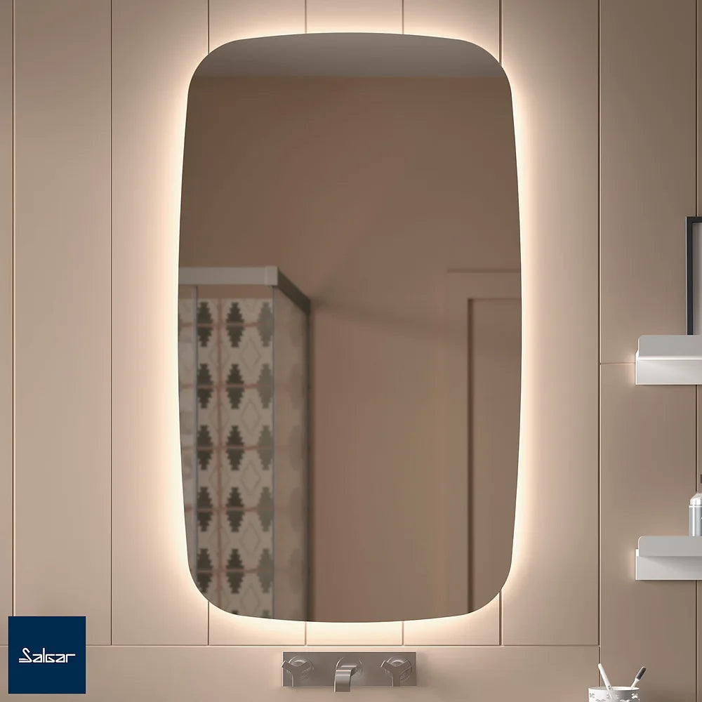 Mueble de Baño Suspendido con Lavabo y 2 Cajones Salgar Uniiq 60 cm - Vista 3