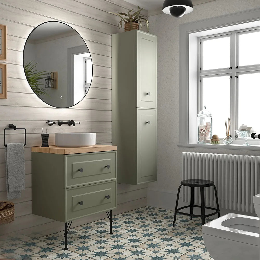 Mueble de Baño 2 Cajones Salgar Renoir 60 cm - Vista 1