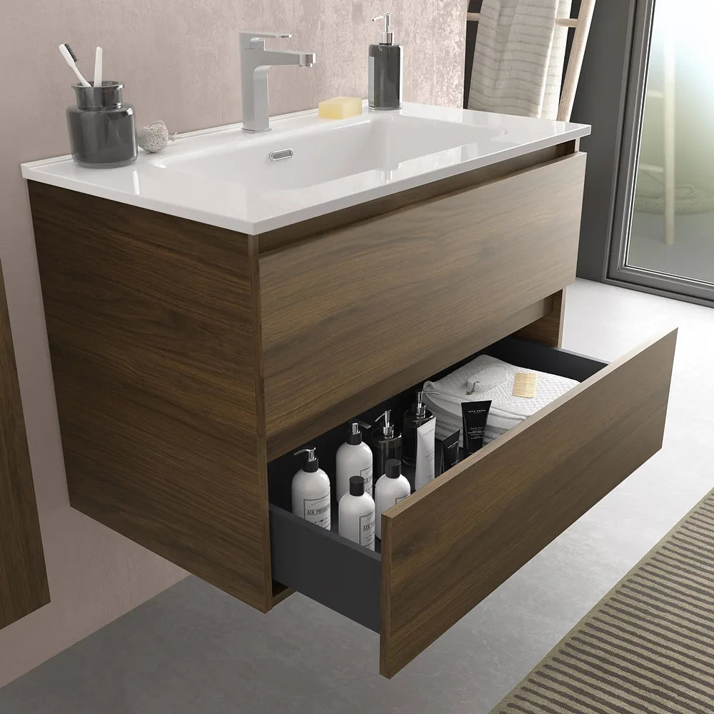 Mueble de Baño con Lavabo Salgar Bequia 80 cm - Vista 2