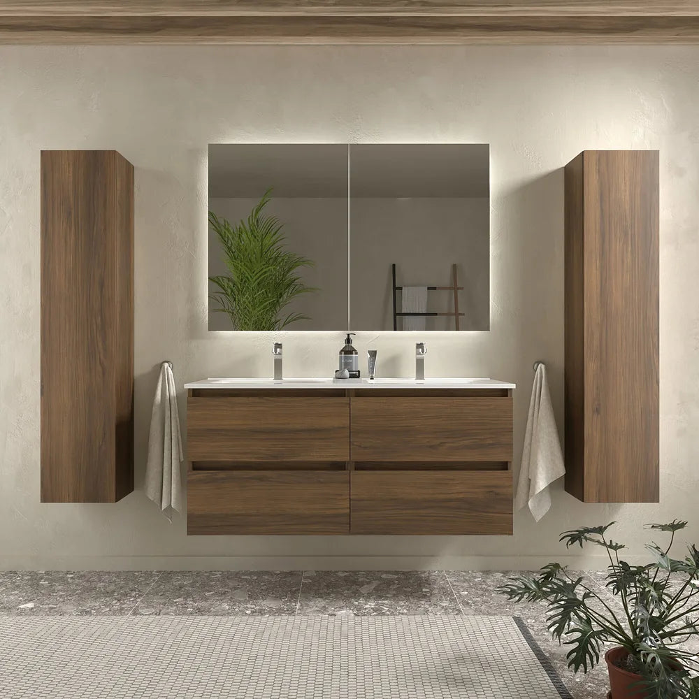 Mueble de Baño Suspendido con Lavabo Salgar Bequia 120 cm - Vista 1