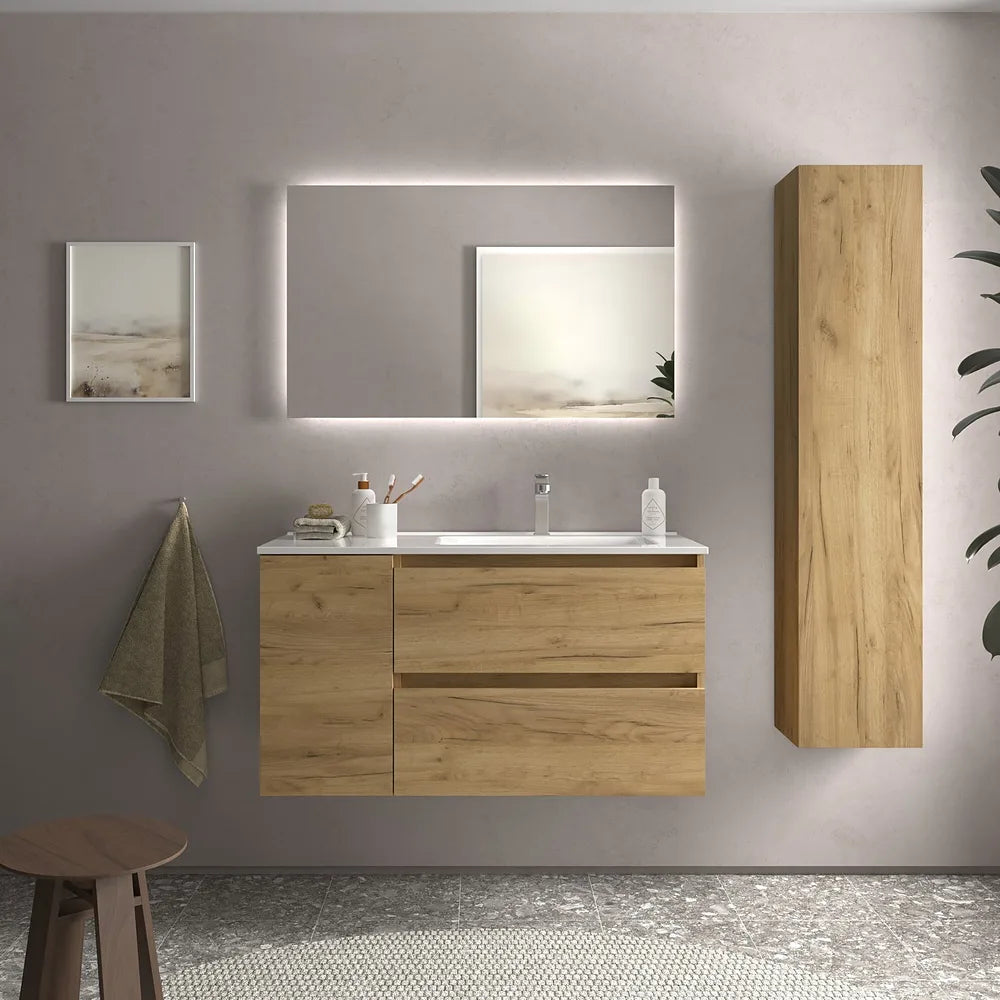 Mueble de Baño con Lavabo Salgar Bequia Plus 90 cm - Vista 1