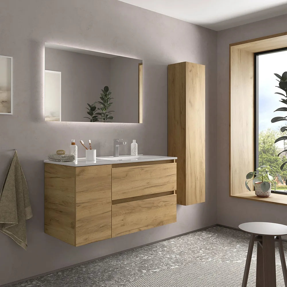 Mueble de Baño con Lavabo Salgar Bequia Plus 90 cm - Vista 2