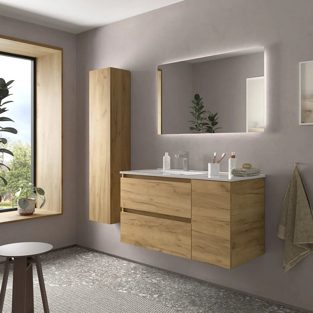 Mueble de Baño con Lavabo Salgar Bequia Plus 100 cm - Vista 2