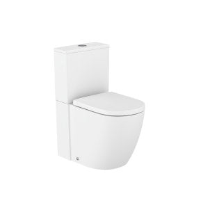 Inodoro Completo salida dual Roca Meridian Rimless Vortex con Tapa SoftClose Pack Tanque Bajo 6