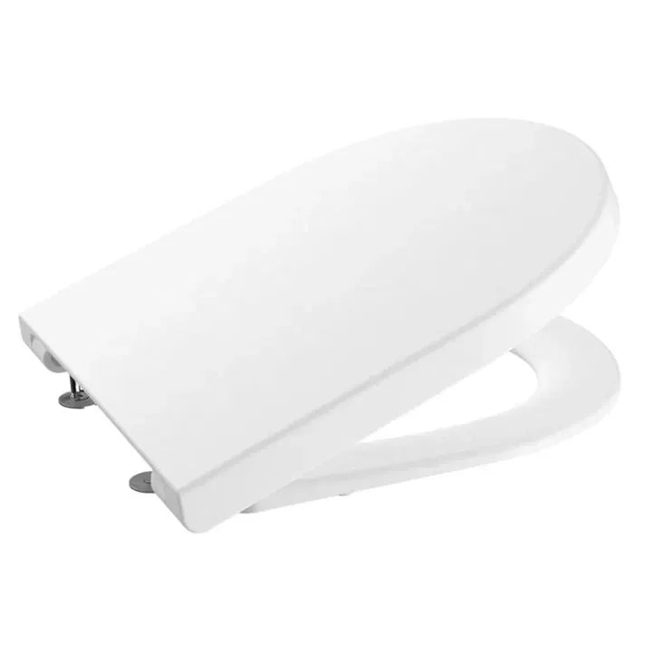 ROCA THE GAP A801D10001 Tapa y aro caída normal con un diseño circular y un acabado en color blanco Round - MerkiMarket