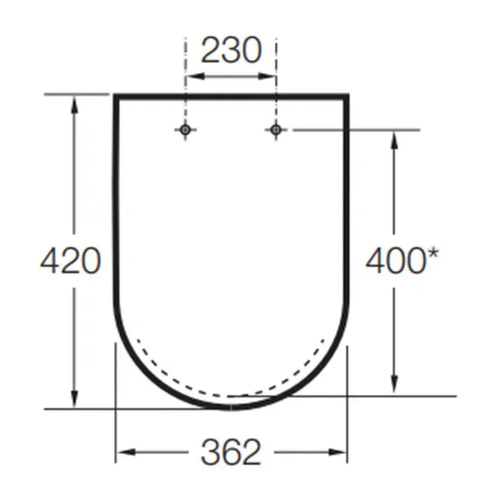 ROCA MERIDIAN A8012AC00B Tapa y aro de caída amortiguada fabricados en material antibacteriano Supralit - MerkiMarket