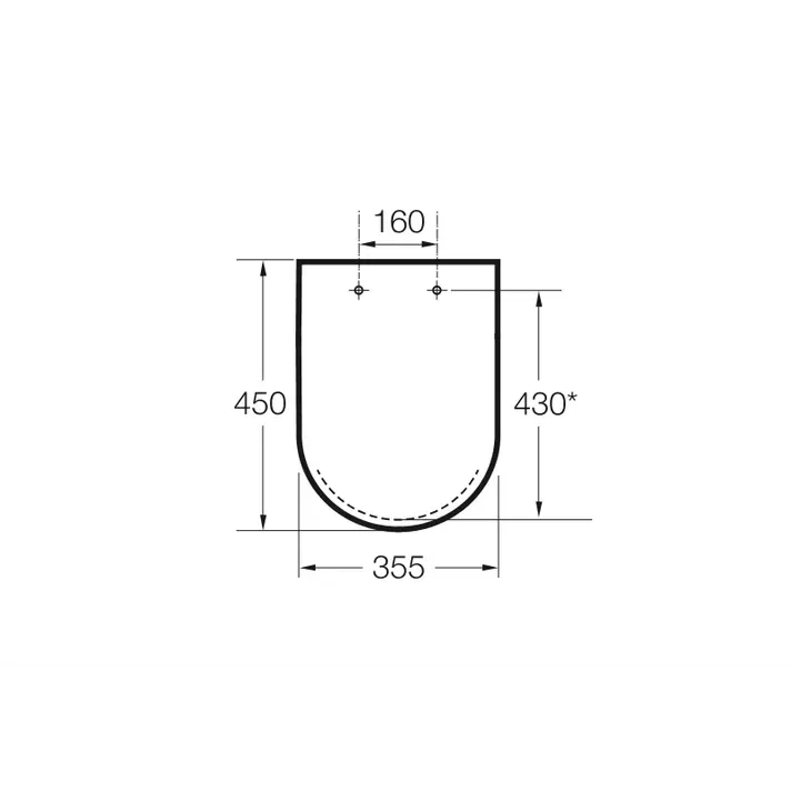 ROCA DAMA A801782004 Tapa y aro para inodoro de caída amortiguada fabricados en material antibacteriano y latón cromado - MerkiMarket