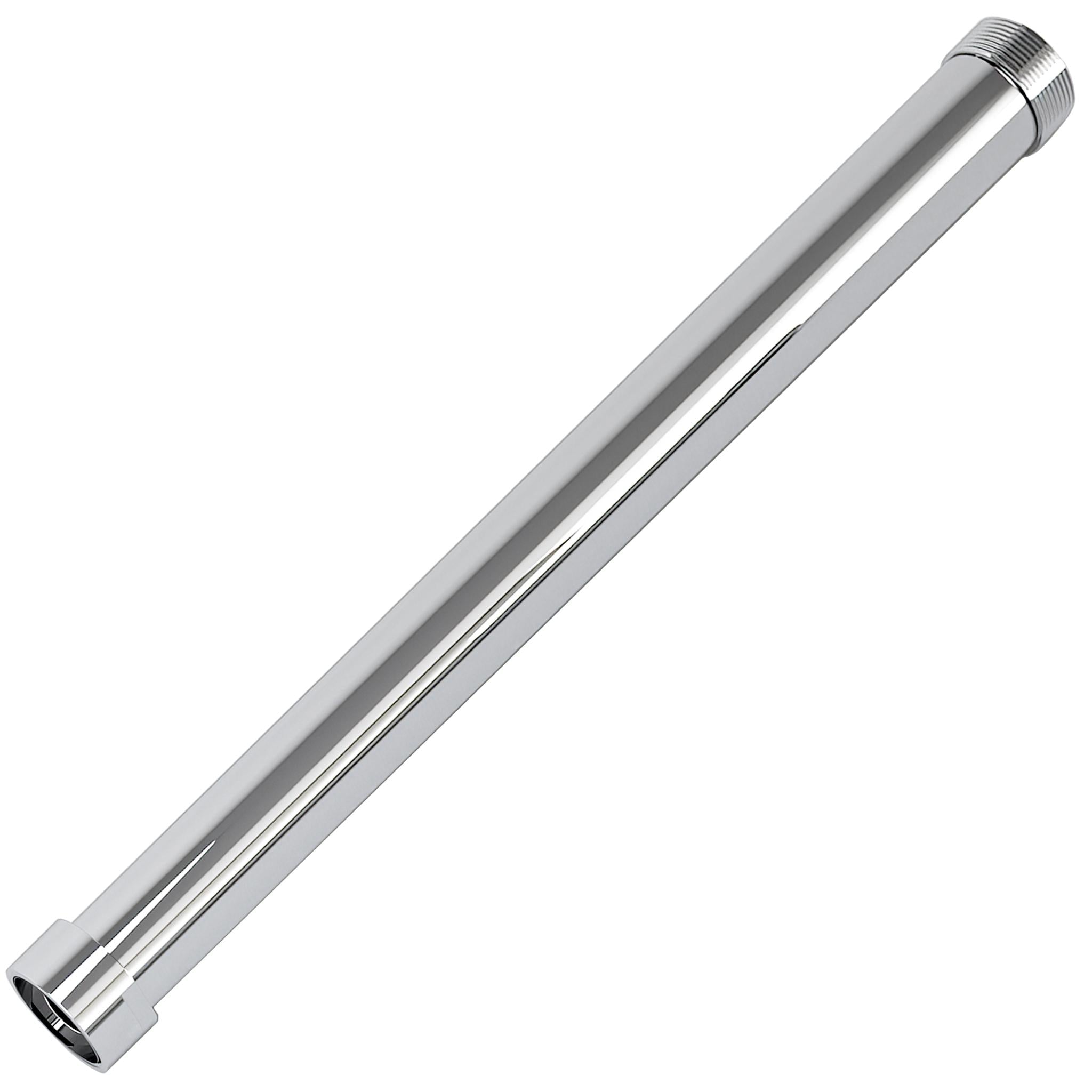Tubo alargador ducha cromado resistente para ajustar la altura de la ducha 30 cm de Valaz 0