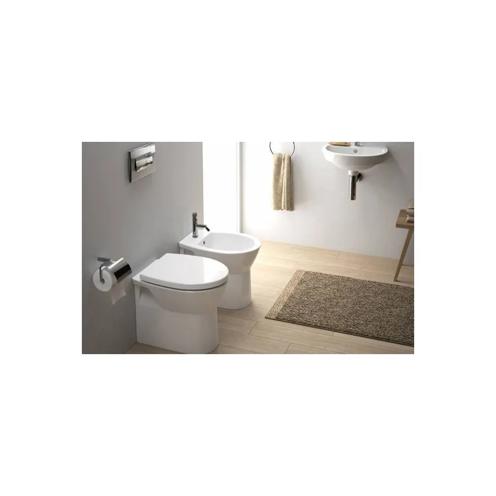 Inodoro Compacto de Suelo Easy Unisan Blanco - Vista 2