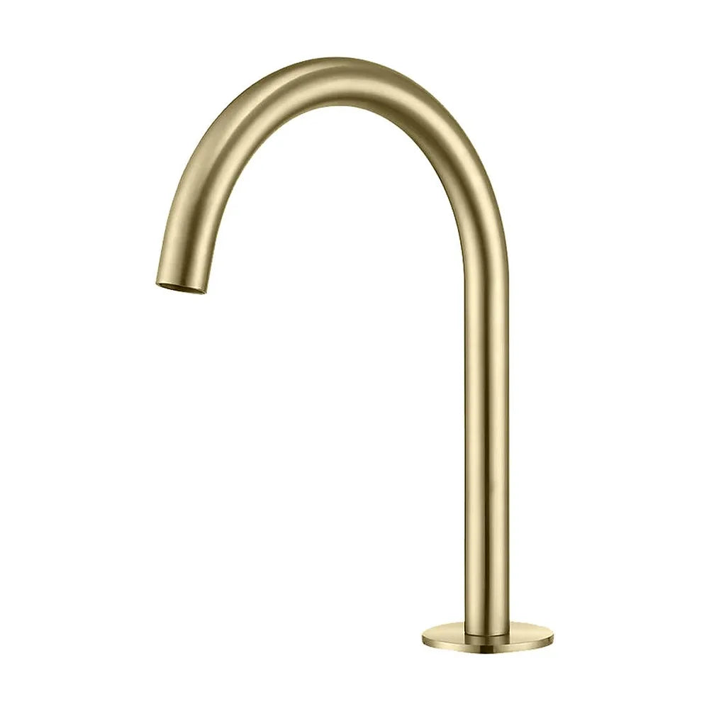 Caño de grifo acabado oro mate estilo moderno resistencia duradera instalación sencilla Compatibilidad universal Aragón...