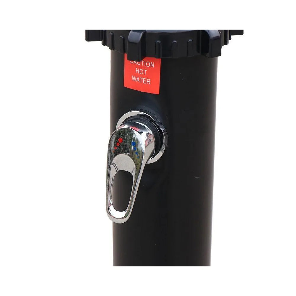 Plano o detalle técnico de Ducha Solar Exterior Valaz – 18 Litros con Agua Fría y Caliente (vista 4)