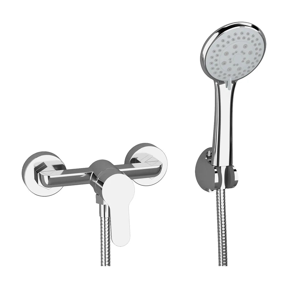 Grifo de bañera monomando diseño elegante y funcional con acabado cromado Tera de Valaz Valaz
