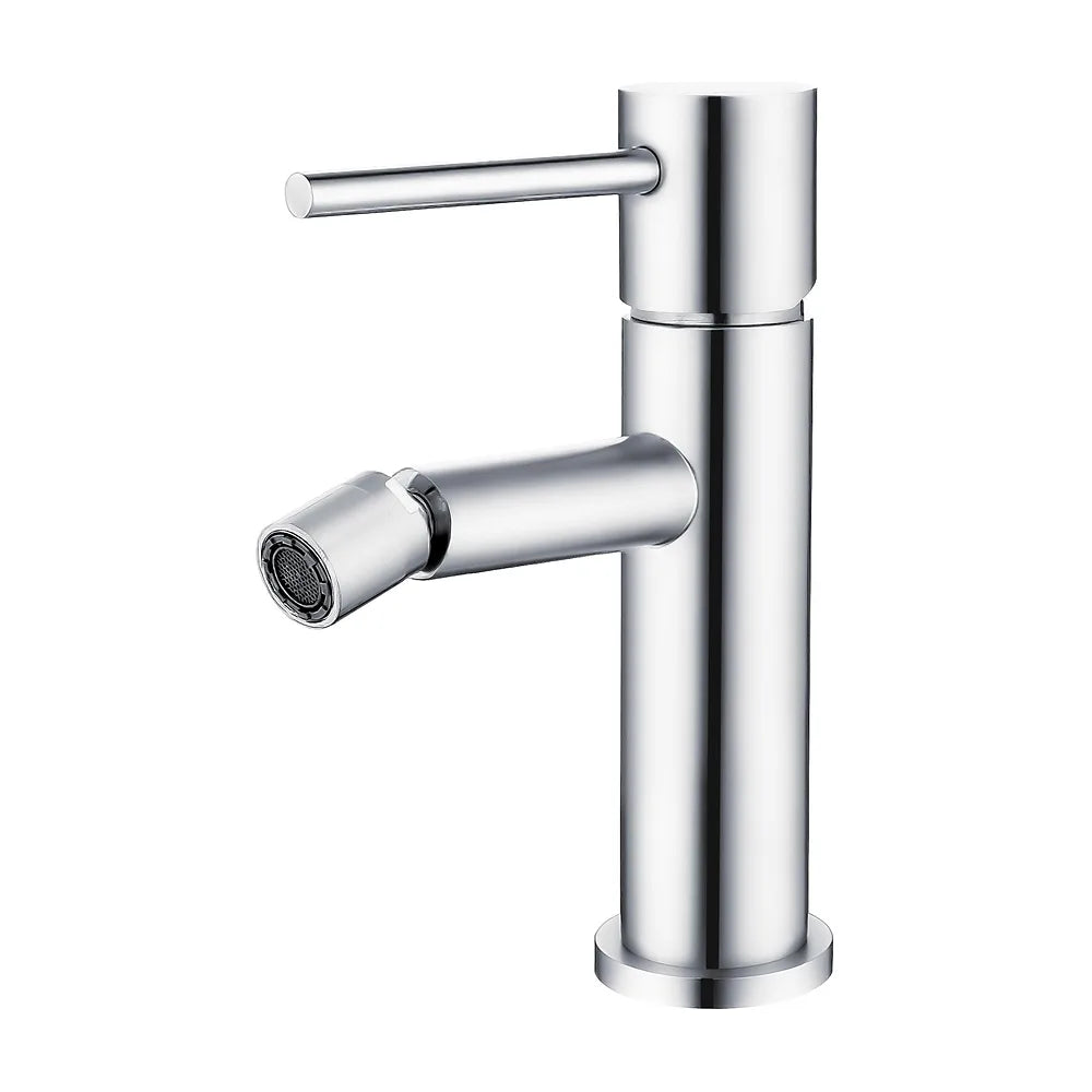 Grifo de bidet monomando redondo cromado Ebro de Valaz Valaz