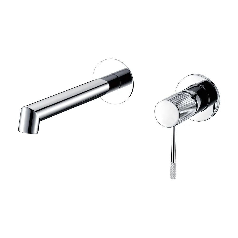 Grifo de lavabo empotrado monomando con maneta luxury en cromado Torina de Valaz Valaz