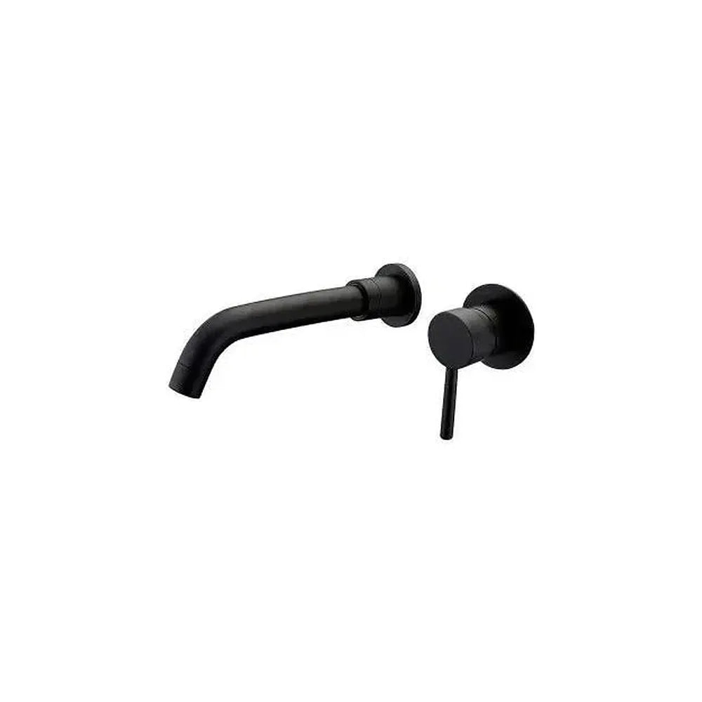 Grifo de lavabo empotrado monomando en latón negro mate Guadiana de Valaz Valaz