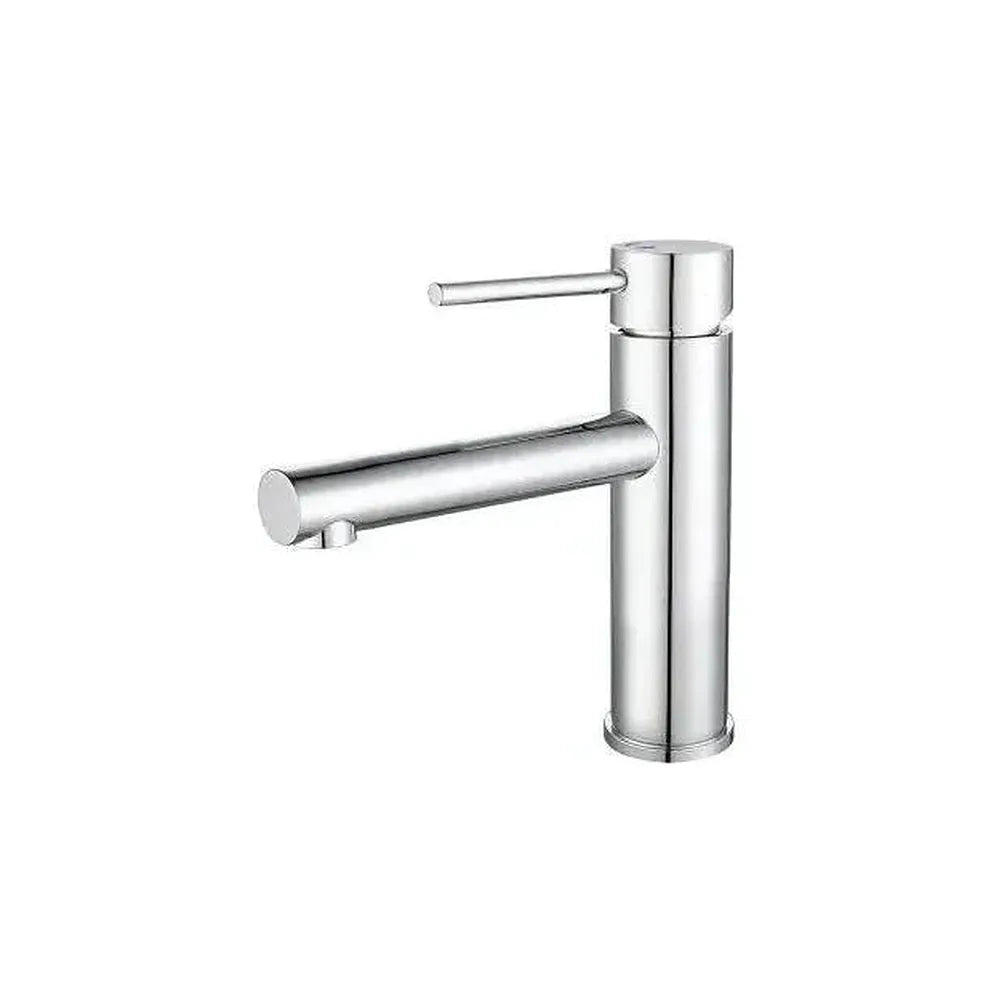 Grifo de lavabo monomando de agua fría con caño recto en cromado Nansa de Valaz Valaz