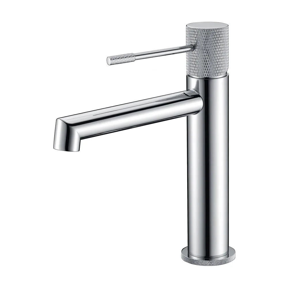 Grifo de lavabo monomando de caño recto con maneta luxury en cromado Casares de Valaz Valaz