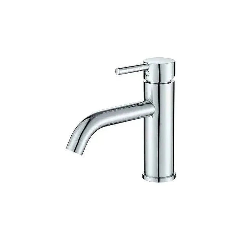 Grifo de lavabo monomando redondo en latón cromado Jabalón de Valaz Valaz