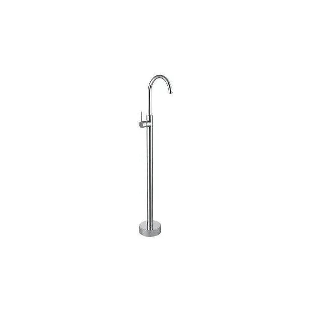 Grifo para bañera exento giratorio con llave monomando fabricado con latón de acabado cromado Ebro de Valaz Valaz