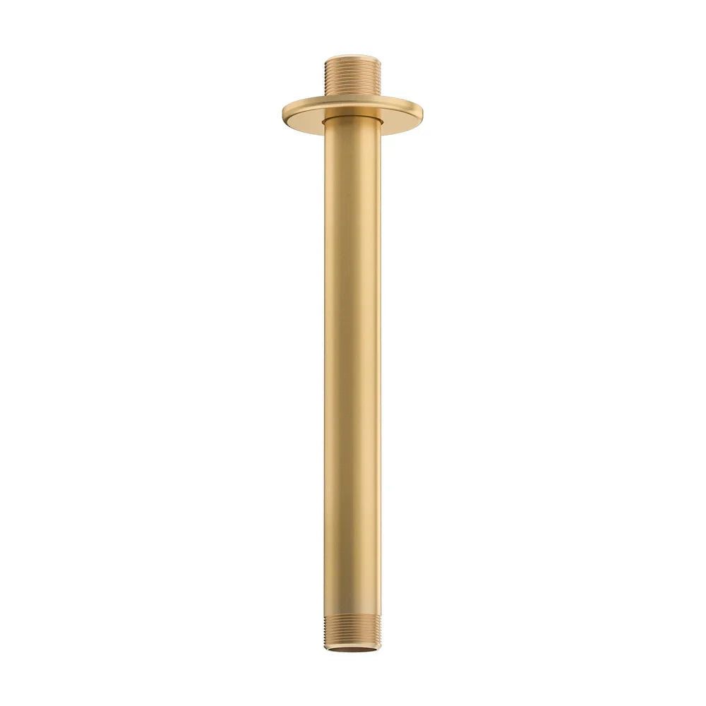 Soporte de techo redondo oro mate con protección PVD de Valaz Valaz