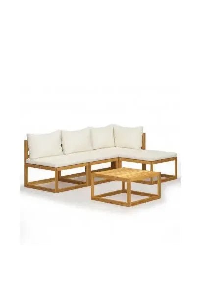 vidaxl_3057633_conjunto_para_jardín_de_5_piezas_de_mesa_con_sofás_en_madera_de_acacia_con_cojines_color_crema_0