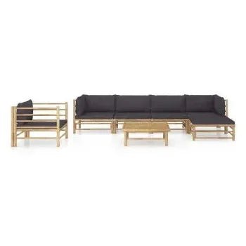 vidaxl_3058200_set_de_muebles_para_el_jardín_de_7_piezas_fabricados_en_bambú_con_cojines_en_color_gris_oscuro_1