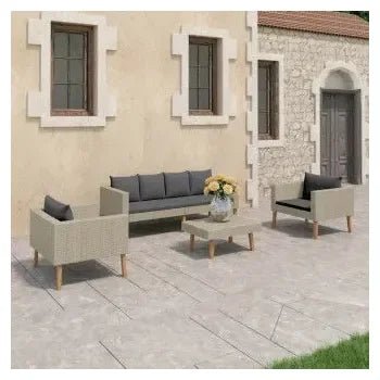 vidaxl_3059328_juego_de_muebles_para_jardín_de_4_piezas_acabado_beige_con_cojines_gris_antracita_1