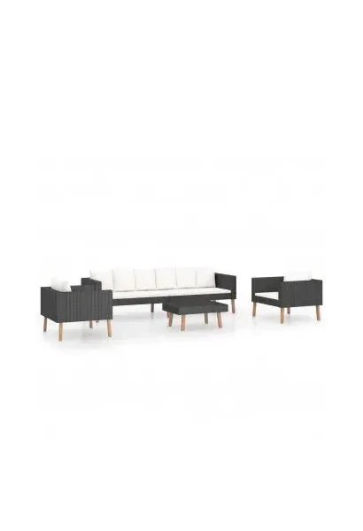 vidaxl_3059332_juego_de_sofás_y_mesita_de_jardín_con_cojines_4_piezas_de_ratán_negro_y_crema_0