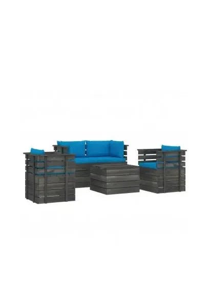 vidaxl_3061819_juego_de_muebles_de_jardín_de_mesa_y_sofás_de_palets_de_pino_con_cojines_azul_vida_xl_0