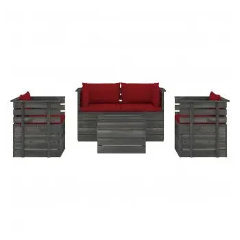 vidaxl_3061824_juego_de_muebles_de_jardín_fabricados_en_palets_de_pino_gris_con_cojines_color_rojo_vida_xl_2