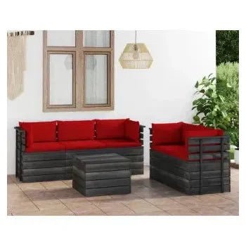 vidaxl_3061893_conjunto_de_muebles_de_exterior_gris_y_rojo_vino_de_palets_de_madera_maciza_de_pino_vida_xl_1