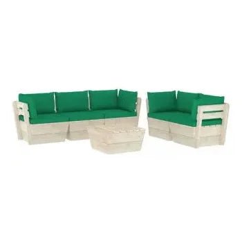 vidaxl_3063521_conjunto_de_muebles_de_madera_para_exterior_de_6_piezas_con_cojines_color_verde_vida_xl_1