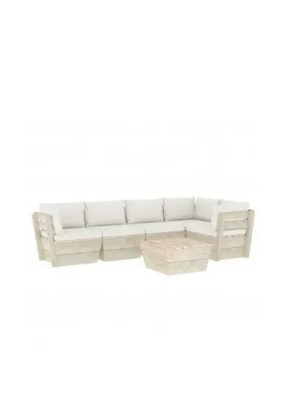 vidaxl_3063566_conjunto_de_sofás_con_mesa_de_jardín_de_6_piezas_en_madera_de_abeto_blanco_crema_y_marrón_0