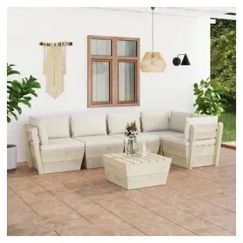 vidaxl_3063566_conjunto_de_sofás_con_mesa_de_jardín_de_6_piezas_en_madera_de_abeto_blanco_crema_y_marrón_1