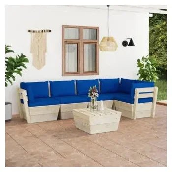 vidaxl_3063574_conjunto_de_muebles_de_jardín_6_piezas_de_madera_de_abeto_con_cojines_color_azul_1