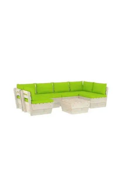 vidaxl_3063599_conjunto_de_muebles_de_exterior_beige_claro_y_verde_de_madera_maciza_de_abeto_de_7_plazas_vida_xl_0