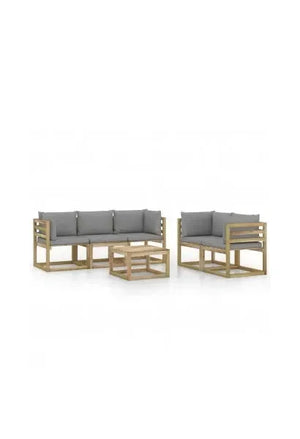 vidaxl_3064975_conjunto_de_jardín_de_6_piezas_de_sofás_y_mesa_de_madera_de_pino_con_cojines_gris_vida_xl_0