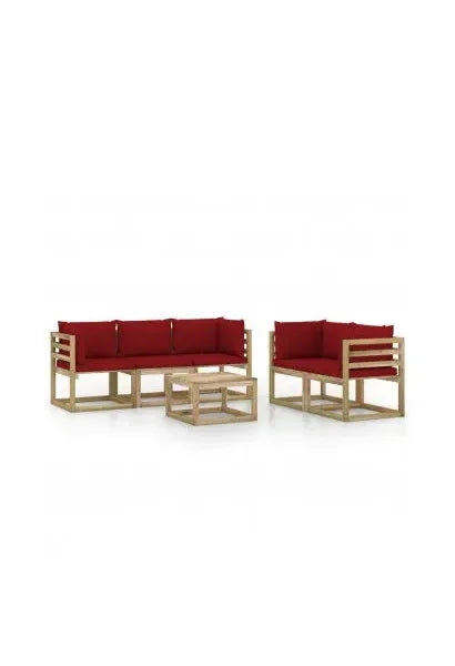 vidaxl_3065215_juego_de_muebles_para_exteriores_hecho_de_madera_de_pino_y_tela_de_color_rojo_vino_6_piezas_0