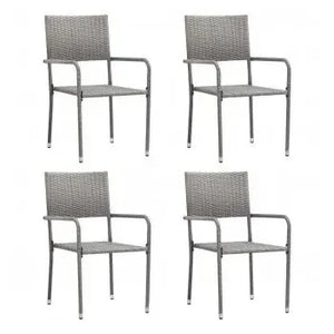 vidaxl_3072498_mesa_de_acacia_con_4_sillas_fabricadas_en_ratán_y_acero_150x_72x90_cm_gris_antracita_3