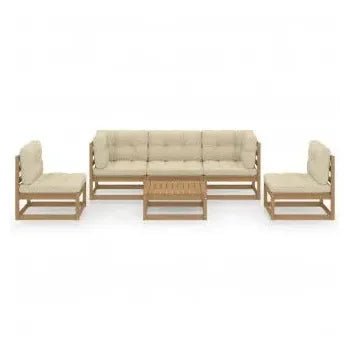 vidaxl_3076447_conjunto_de_jardín_de_6_piezas_de_mesa_con_sofás_de_pino_marrón_miel_y_cojines_crema_2
