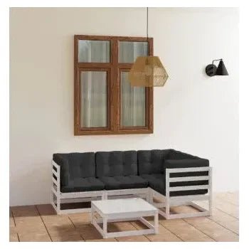 vidaxl_3076600_conjunto_de_muebles_de_pino_para_uso_exterior_de_5_piezas_color_blanco_con_cojines_antracita_oscuro_vida_xl_1